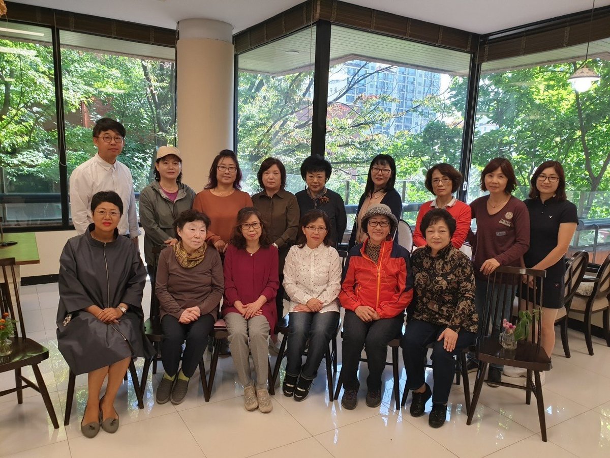 한국화반 단체사진