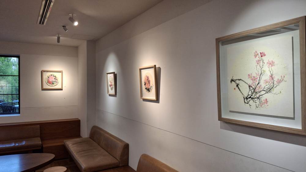 매화 가지 — 클로즈업